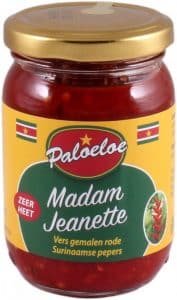 SAMBAL MADAM JEANETTE ROOD 200GR