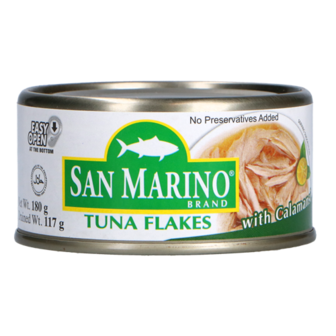 SAN MARINO TUNA FLAKES CALAMANSI 180G