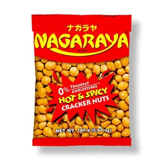 NAGARAYA HOT SPICY CRACKER NUTS 160G
