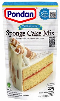 PONDAN VANILLE SPONGE CAKE MIX 200 GR