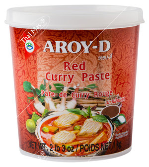 AROY-D RED CURRY PASTE 400GR