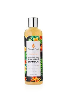 FLORA &amp; CURL AFRICAN CITRUS BLOOM SUPERFRUIT SHAMPOO 300ML