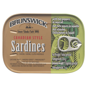 SARDINES MET HETE PEPERS