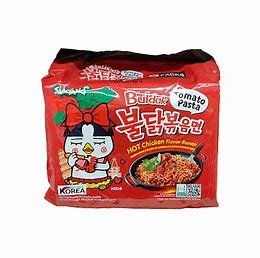 SAMYANG -HOT CHICKEN RAMEN TOMATO 5X140 GR