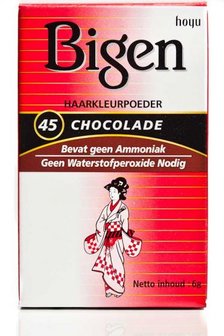 BIGEN- HAARVERF KLEUR 45 CHOCOLATE