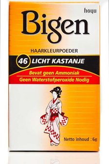 BIGEN- HAARVERF KLEUR 46 LIGHT CHESTNUT