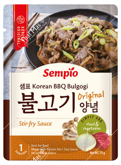SEMPIO - KOREAN BBQ BULGOGI SAUCE 75 GR