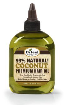 DIFEEL PREMIUM HAIR OIL -COCONUT OIL 8OZ