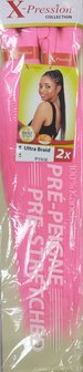 X-PRESSION - PRE-STRETCHED NUMMER PINK
