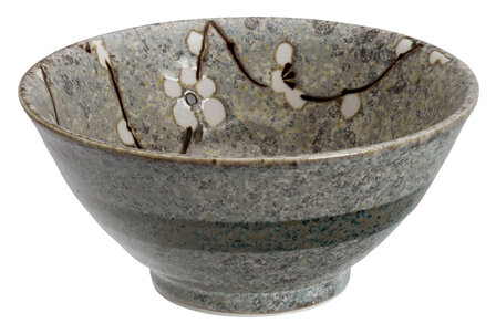 TOKYO DESIGN STUDIO- GREY SOSHUN BOWL 13X6CM 350ML