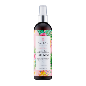 FLORA &amp; CURL -  JASMINE HYDRATING HAIR MIST 250ML