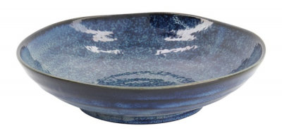  TOKYO DESIGN STUDIO - COBALT BLUE PASTA PLATE 21X5.2CM