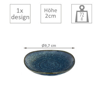 TOKYO DESIGN STUDIO - COBALT BLUE 9.7X2CM MINI PLATE