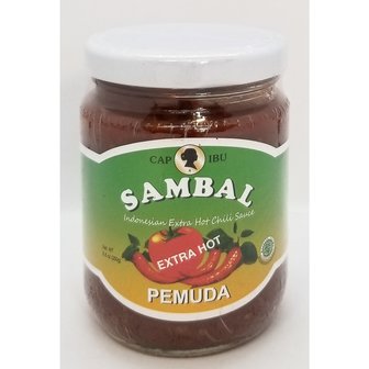 IBU SAMBAL PEMUDA EXTRA HOT 230GR