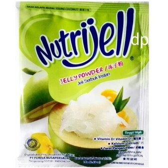 (NUTRIJELL) JELLY POWDER COCOS 15 GR