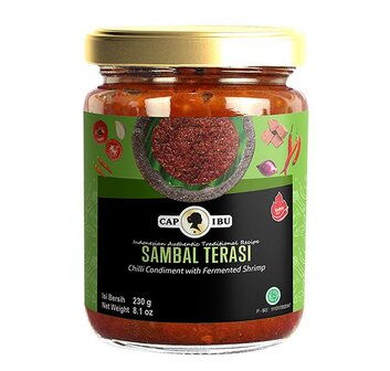 IBU SAMBAL TERASI HOT 230GR