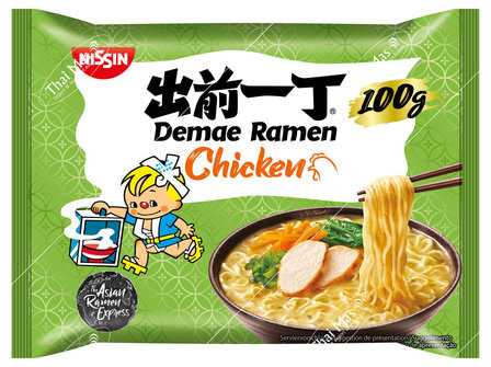 NISSIN INSTANT DEMAE RAMEN NOODLE CHICKEN 100GR