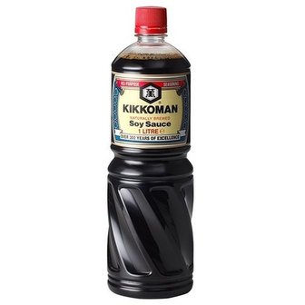 KIKKOMAN SOY SAUCE 1 LITER