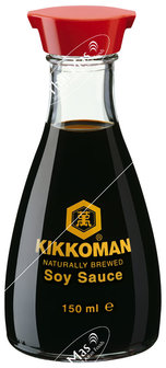 KIKKOMAN SOY SAUCE TAFELFLES 150 ML