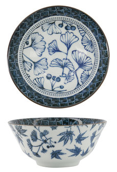 TOKYO DESIGN STUDIO - FLORA JAPONICA TAYO BOWL SET 4PCS 15.5X7CM 500ML