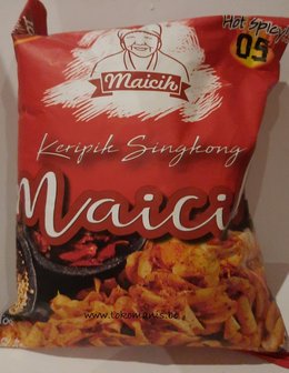 MAKICIH CASSAVA CHIPS EXTRA HOT LEVEL 5 100GR