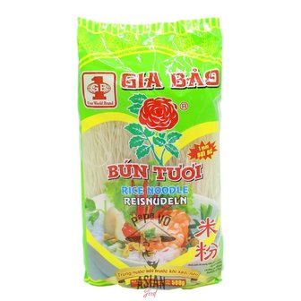 GIA BAO BUN TUOI RICE NOODLE 1,2MM 500GR