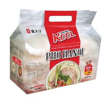 CUNG DINH KOOL - PHO HA NOI INSTANT BEEF 8X57,5G