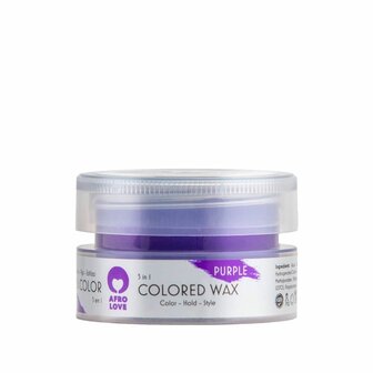 AFRO LOVE - COLORED WAX 100ML PURPLE