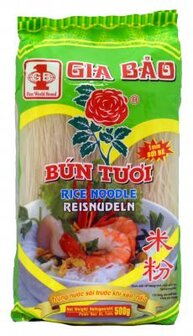 GIA BAO- RICE VERMICELLI  BUN TUOI 1MM 500GR