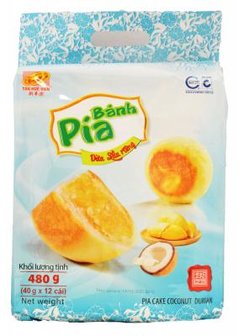 THV PIA CAKE COCONUT DURIAN 480GR