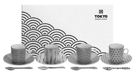 TOKYO DESIGN STUDIO -   NIPPON BLACK ESPRESSO W/GIFTSET 12 pcs 80ml