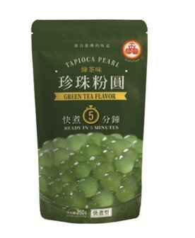 5MINUTES TAPIOCA PEARL GREEN TEA FLAVOUR 250GR