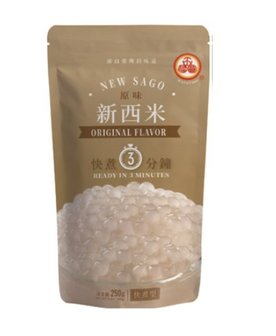 NEW SAGO ORIGINAL FLAVOR 250GR WU FU YUAN