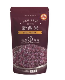 NEW SAGO TARO FLAVOR 250GR 