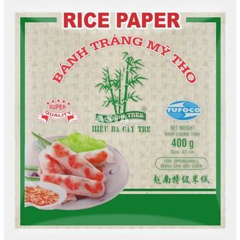 BAMBOO TREE RICE PAPER 22CM ( LOEMPIA ) S 400GR