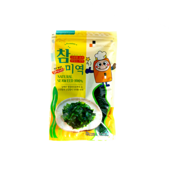 KR WAKAME NATURAL DRIED SEAWEED 100% 50GR