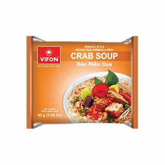 VIFON - INSTANT RICE NOODLES WITH CRAB SOUP 80G