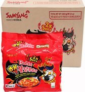 SAMYANG Hot Chicken Ramen 2x Spicy - Instant Noodles Ramen 40 STUKS