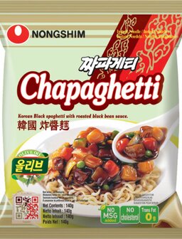 NONGSHIM- INSTANT NOODLE SOUP CHAPAGETTI 20X140 GR