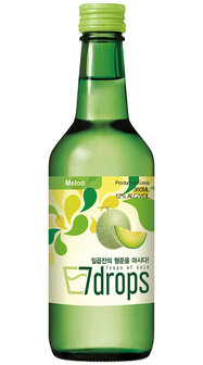 7 DROPS SOJU MET MELOENSMAAK 12%