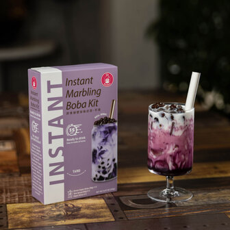 INSTANT MARBLING BOBA KIT TARO 4X60GR O&#039;SBUBBLE