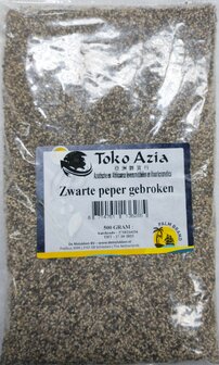 TOKIO AZIA - ZWARTE PEPER GEBROKEN 500GR