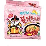 SAMYANG HOT CHICKEN RAMEN (CARBONARA) MULTI 5X130GR (HALAL)