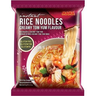 MAMA- INST.RICE NOODLES CREAMY TOM YUM FLAVOUR 55GR