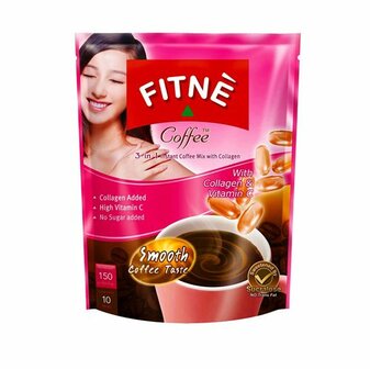 FITNE DIET COFFEE 3 IN 1 WITH COLLAGEN &amp; VIT.C 150GR