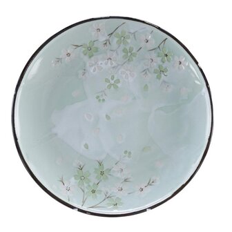 TOKYO DESIGN - GREEN COSMOS PLATE 29x3.5 CM 
