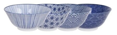 TOKYO DESIGN STUDIO - NIPPON BLUE ASSORTED DESIGNS TAYO BOWL 15.2x6.7 CM 500 ML