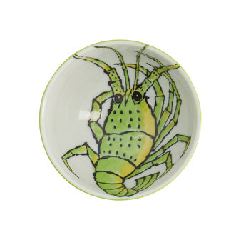 TOKYO DESIGN STUDIO - SEAFOOD RICE BOWL LOBSTER GREEN - 11.2x7.2 CM 300 ML 