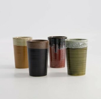 TOKYO DESIGN STUDIO - CUP GIFTSET 4PCS 5.3x8.3 CM 160 ML