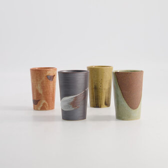 TOKYO DESIGN STUDIO - CUP GIFTSET 4PCS 5.3x8.3 CM 160 ML A